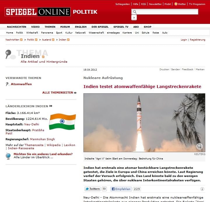 Medien Auftrag - internationale Beziehung