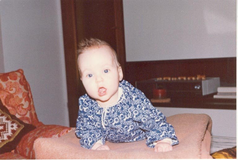Inhaber Nicolas Scheidtweiler als Baby