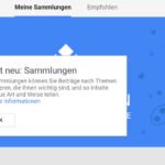 Jetzt neu mit den Sammlungen bei Googleplus - PR-Blog