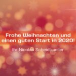 Nicolas Scheidtweiler wünscht frohe Weihnachten 2019